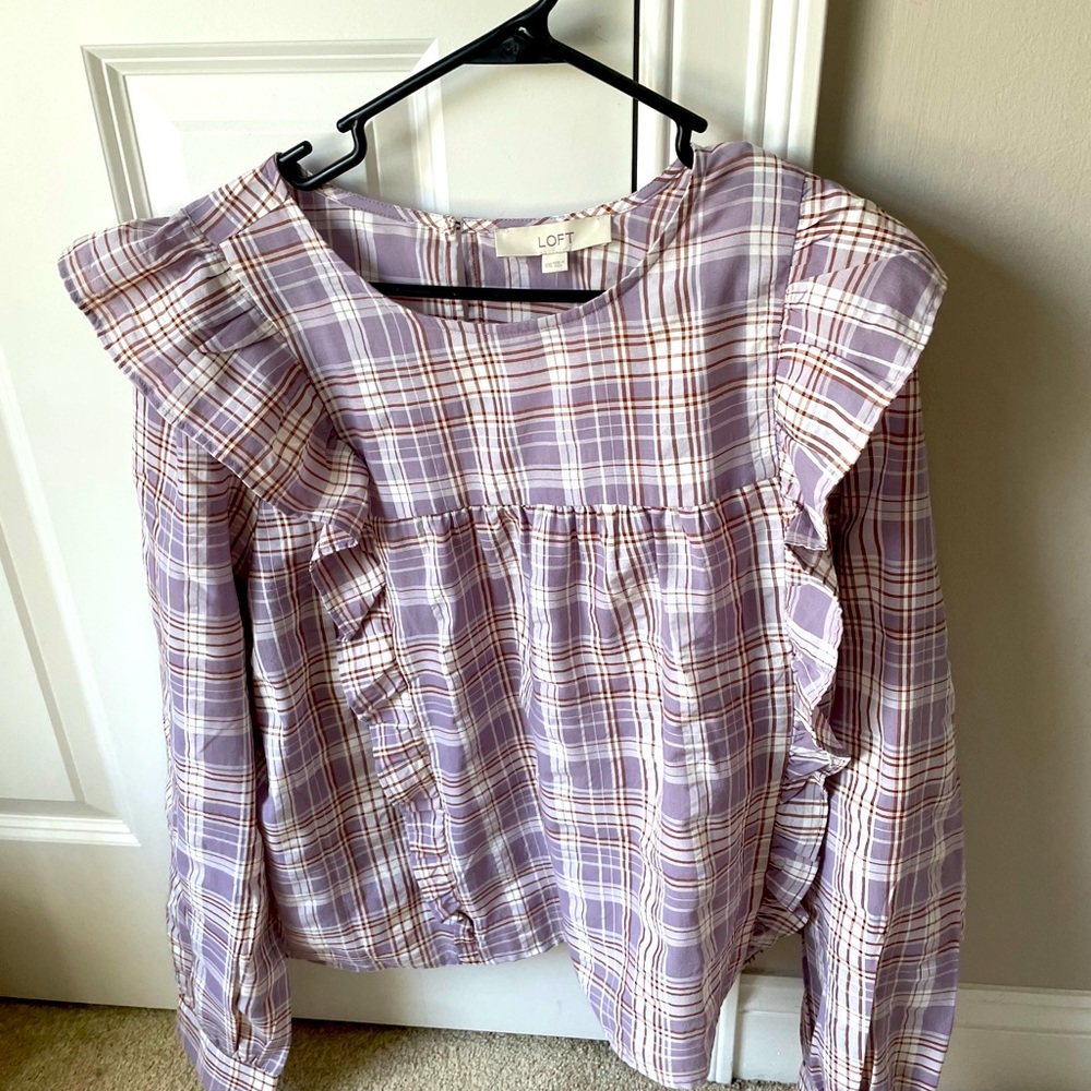 LOFT blouse XXL NWT